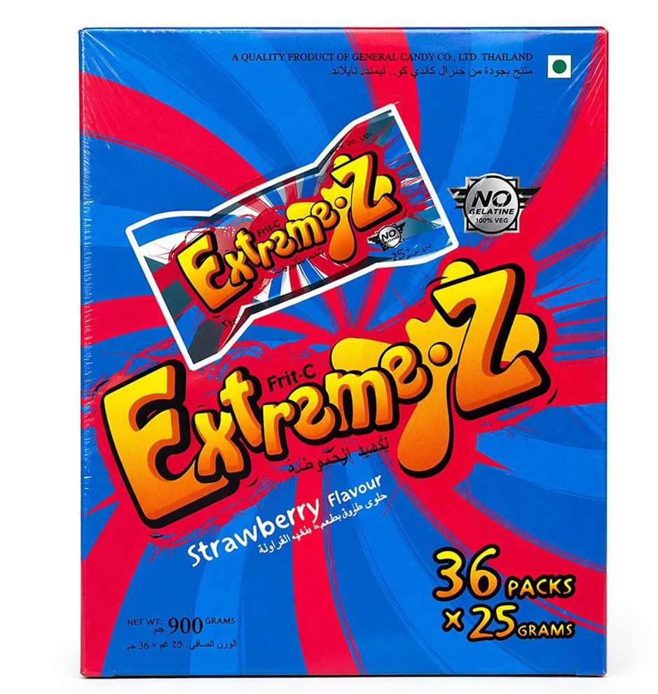Frit-C Extreme’z Strawberry Candy 25g x 36pcs