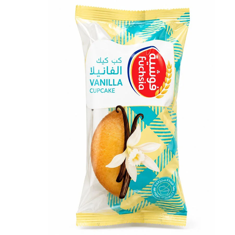 Fuchia Vanilla Cupcake 60g