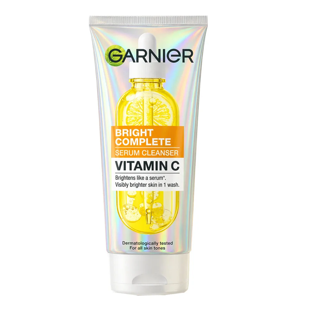 Garnier Bright Complete Vitamin C Serum Cleanser  100ml