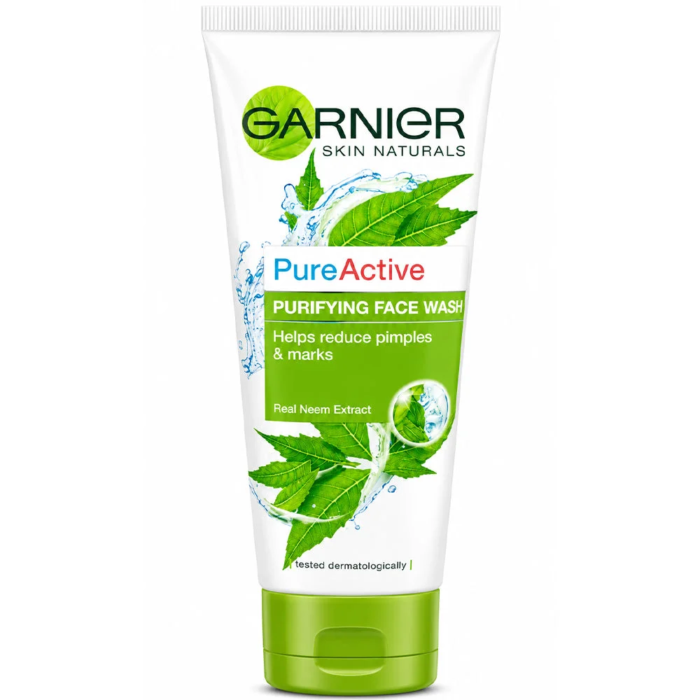 Garnier Pure Active Purifying Face Wash Neem Extract 100g