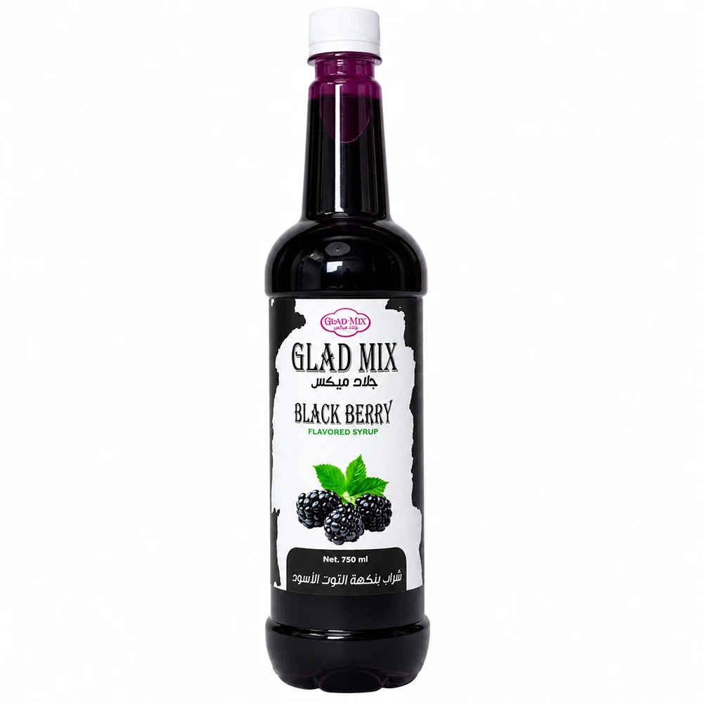 Glad Mix Black Berry Flavored Syrup 750ml