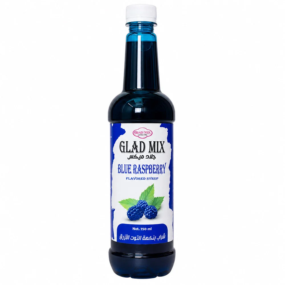 Glad Mix Blue Raspberry Flavored Syrup 750ml