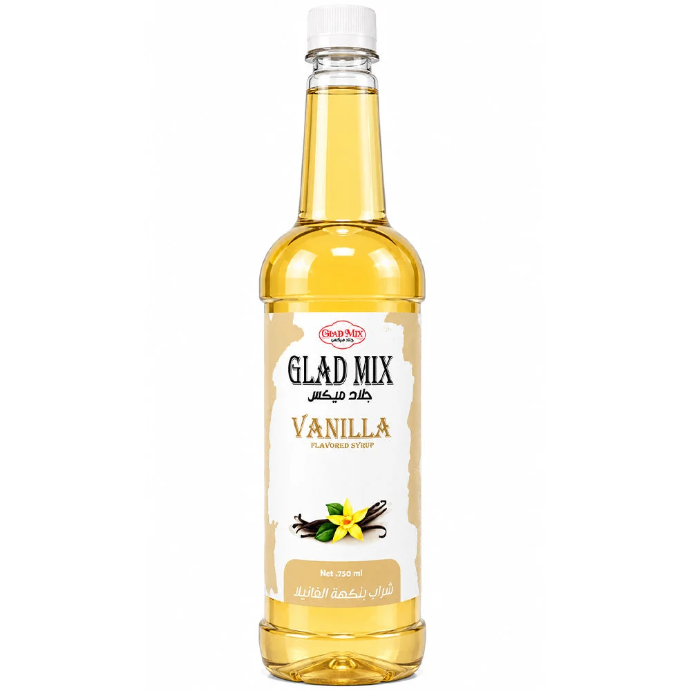 Glad Mix Vanilla Flavored Syrup 750ml