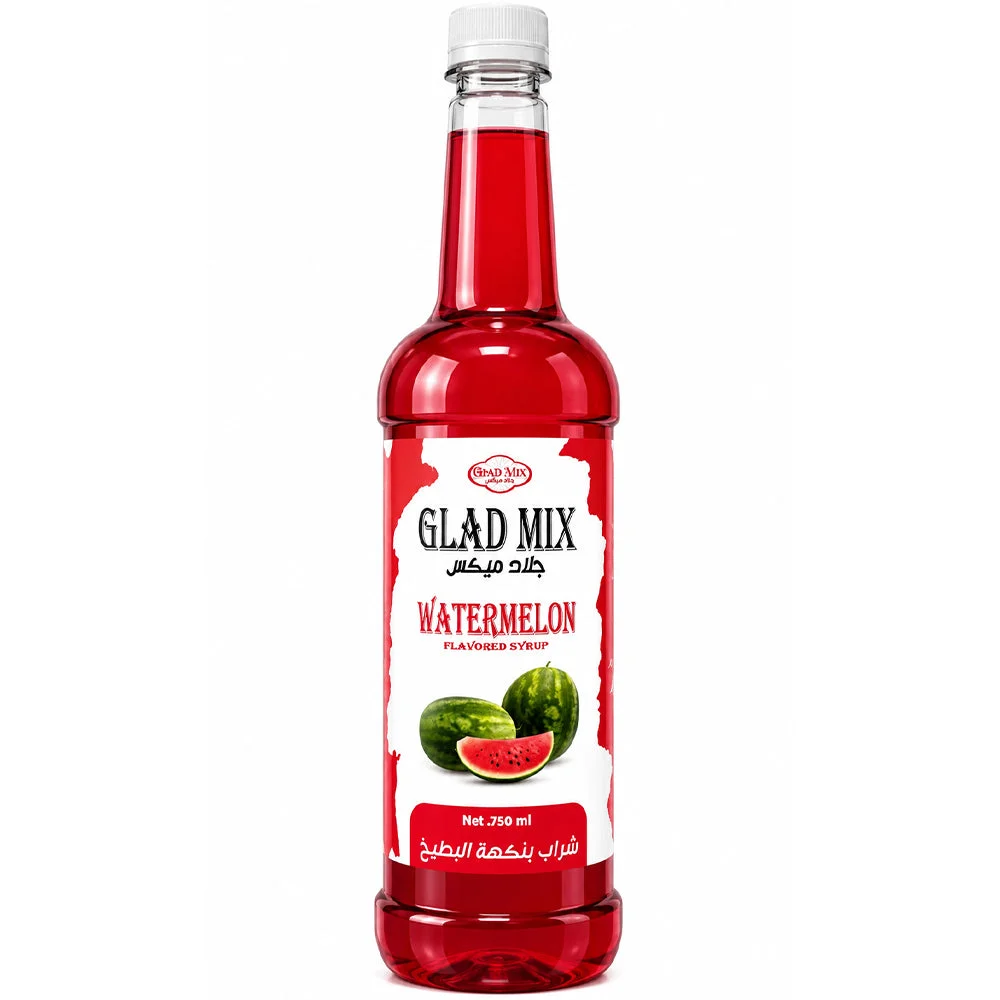 Glad Mix Watermelon Flavored Syrup 750ml