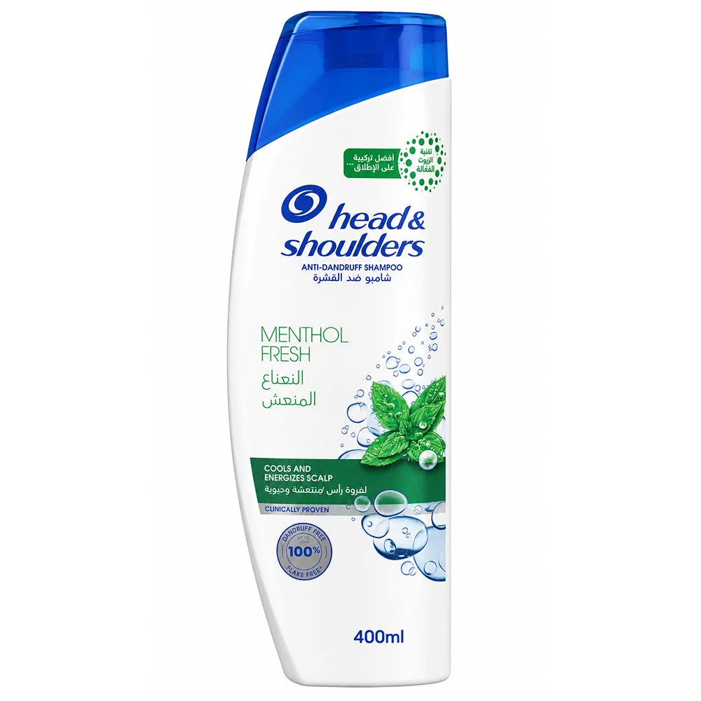 Head & Shoulders Menthol Fresh Anti-Dandruff Shampoo 400ml