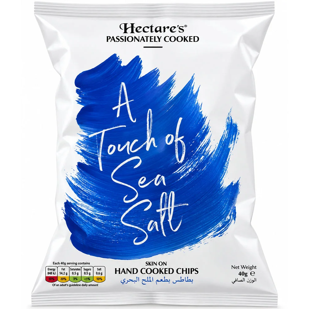Hectare’s A Touch of Sea Salt Hand Cooked Potato Chips 40g