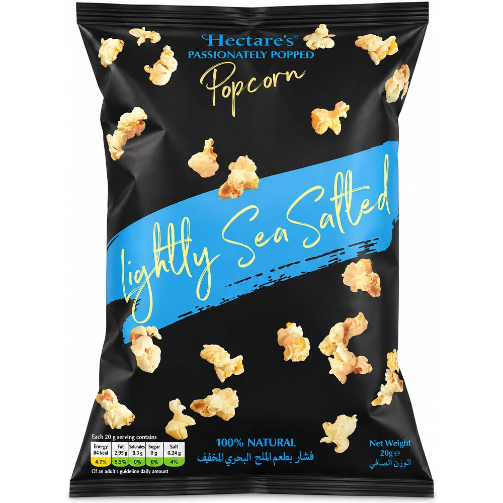 Hectare’s Lightly Sea Salted Popcorn 20g