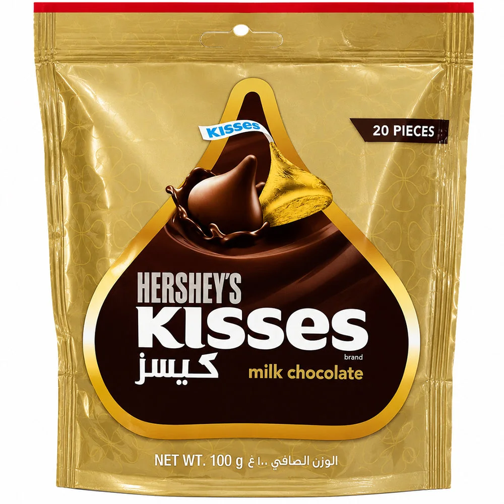 Hershey’s Kisses Milk Chocolate 100g