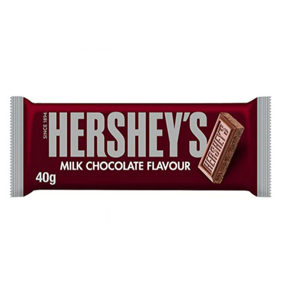 Hershey’s Milk Chocolate Bars 40g