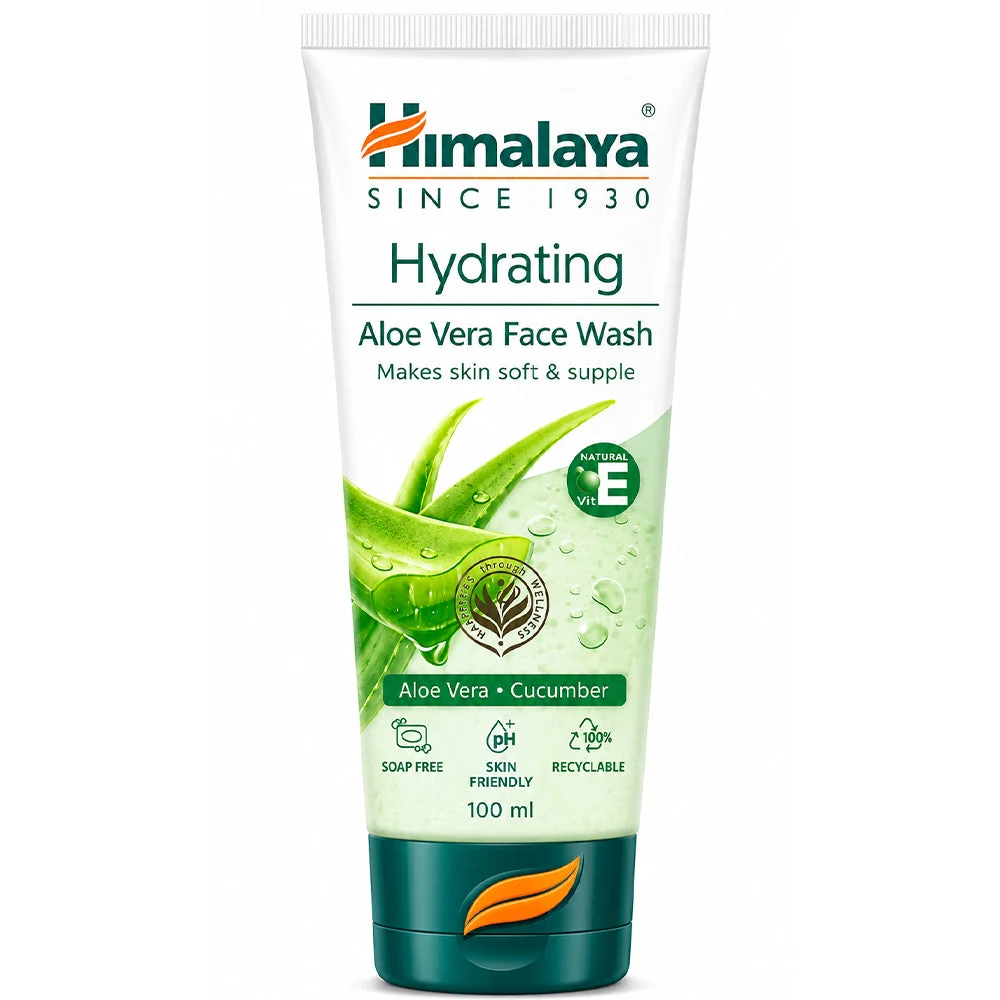 Himalaya Hydrating Aloe Vera Face Wash 100ml