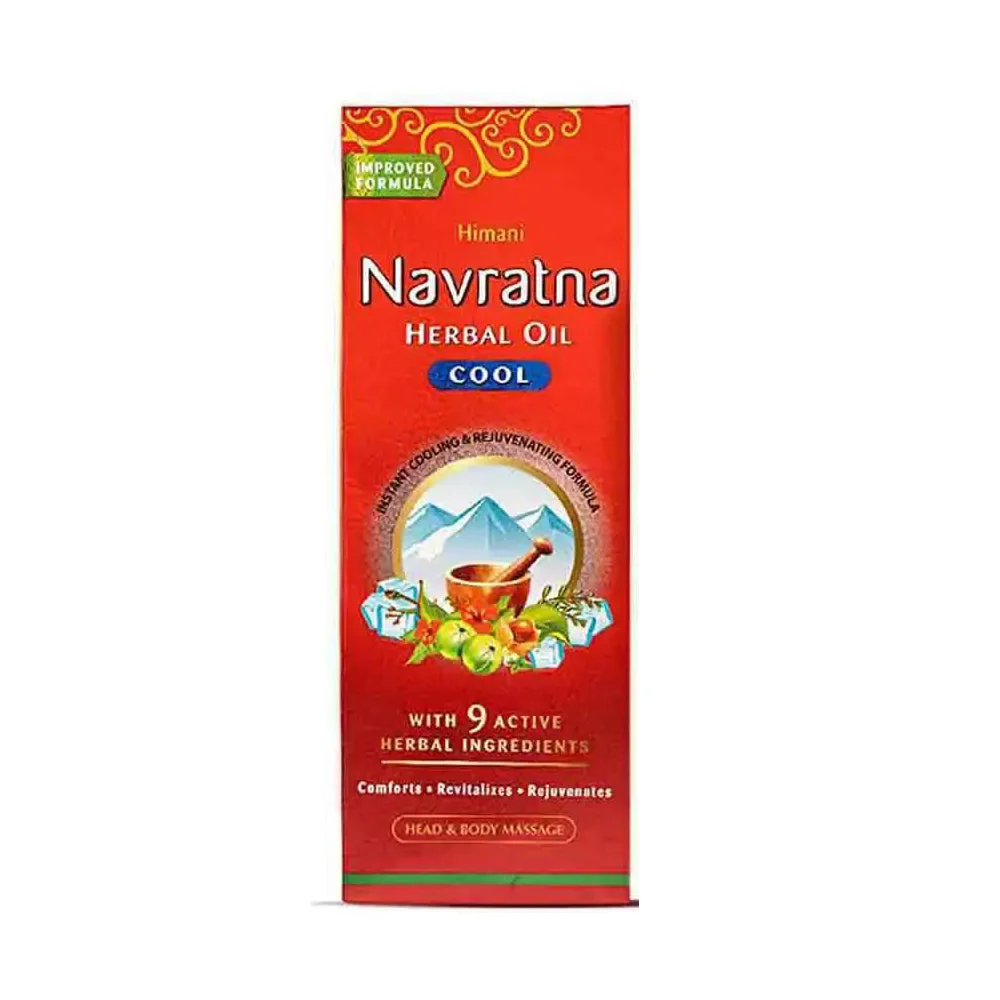 Himani Navratna Herbal Oil  Cool 500 ML