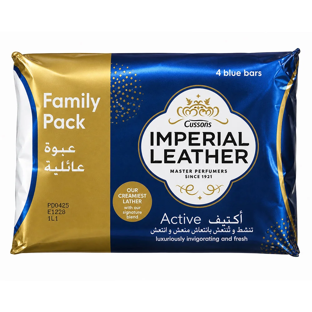 Imperial Leather Active Soap 4 x 175g