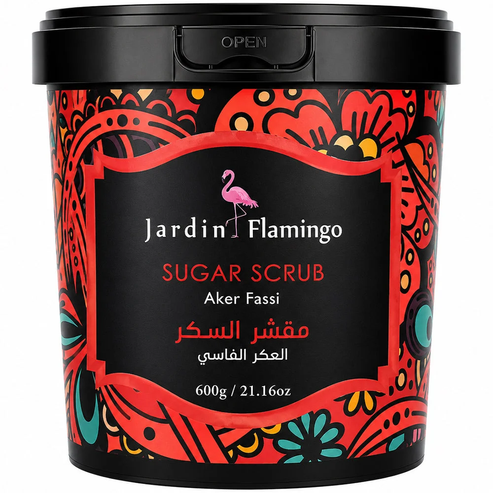 Jardin Flamingo Sugar Scrub Aker Fassi 600g