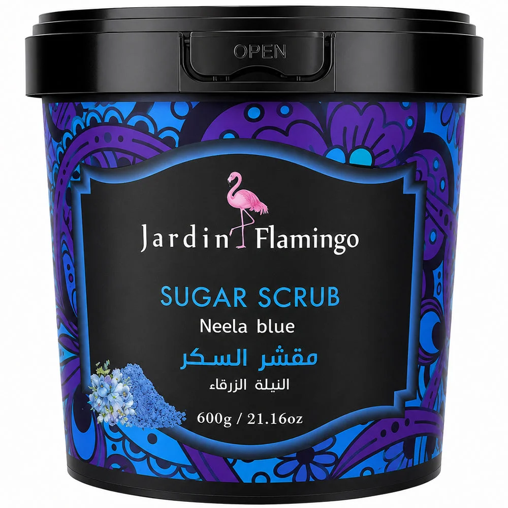 Jardin Flamingo Sugar Scrub Neela Blue 600g