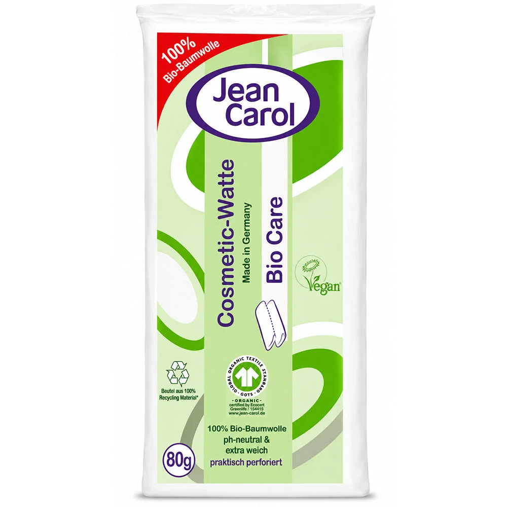 Jean Carol Bio Care Cosmetic Watte Organic Cotton  80g