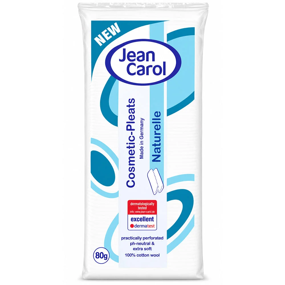 Jean Carol Cosmetic Pleats Naturelle Cotton Wool 80g