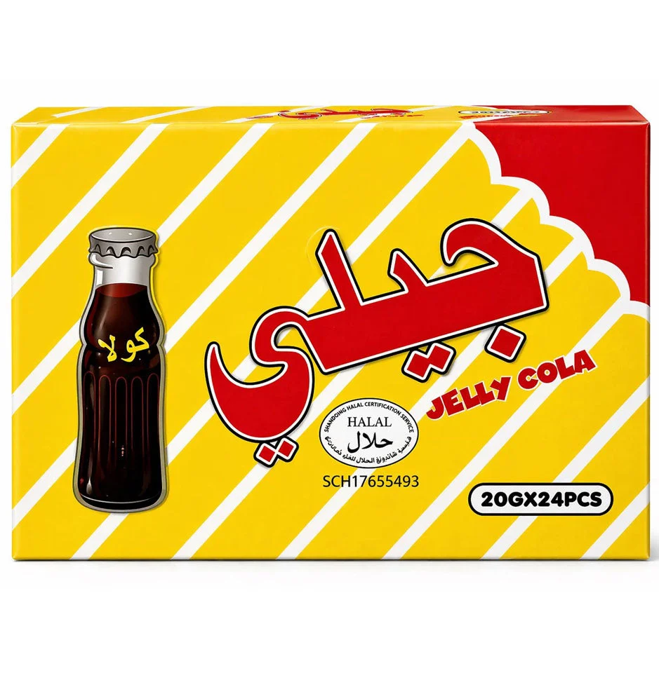 Jelly Cola Candy Bottles 20g x 24pcs