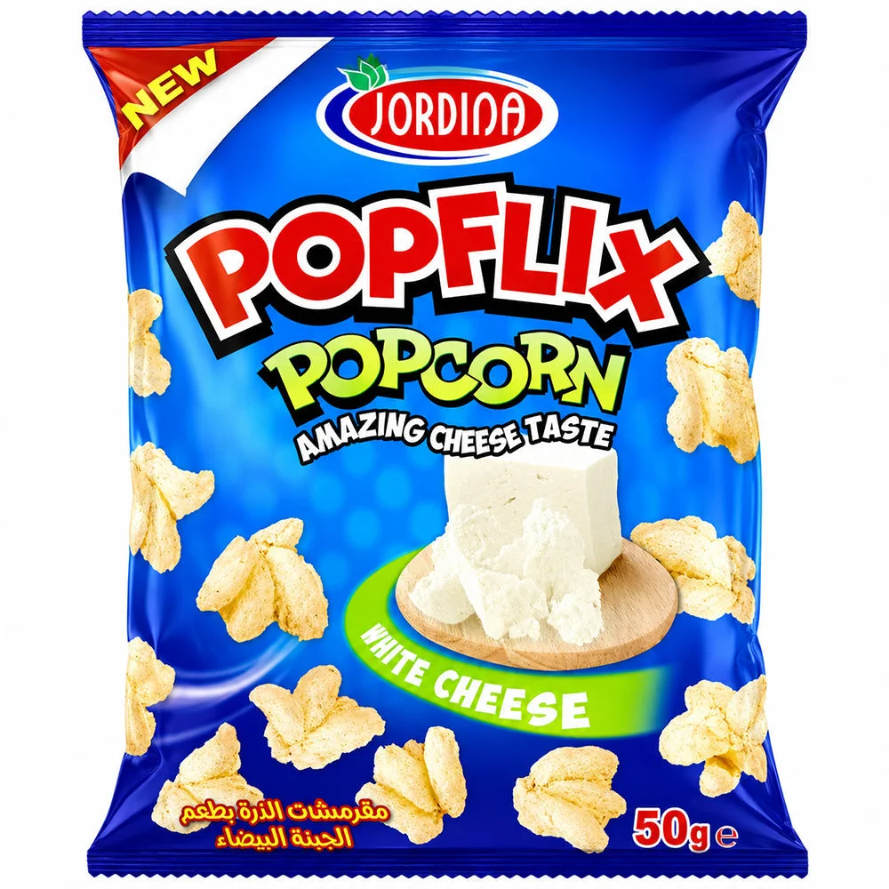Jordina PopFly Popcorn White Cheese Flavour 50g
