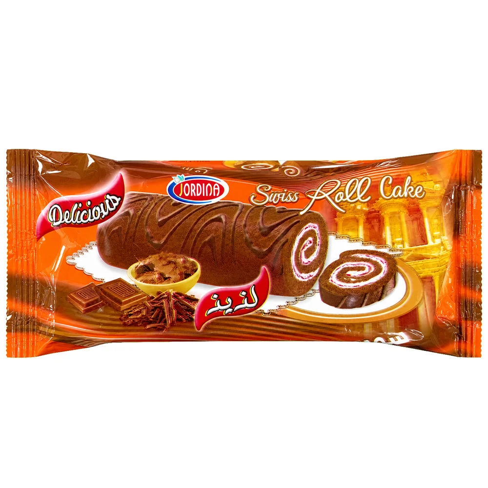 Jordina Swiss Roll Cake Chocolate Flavour 180g
