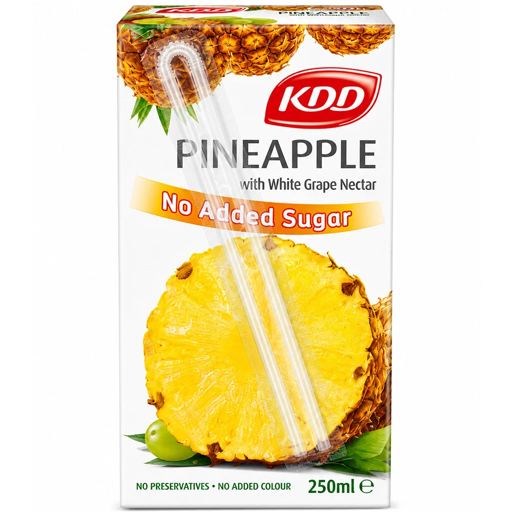 KDD Pineapple with White Grape Nectar 250ml