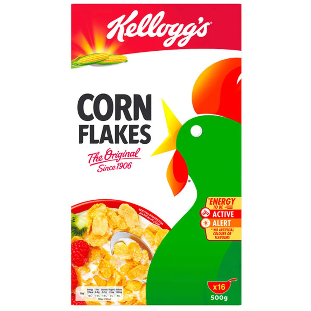 Kellogg’s Corn Flakes Original Breakfast Cereal 500g