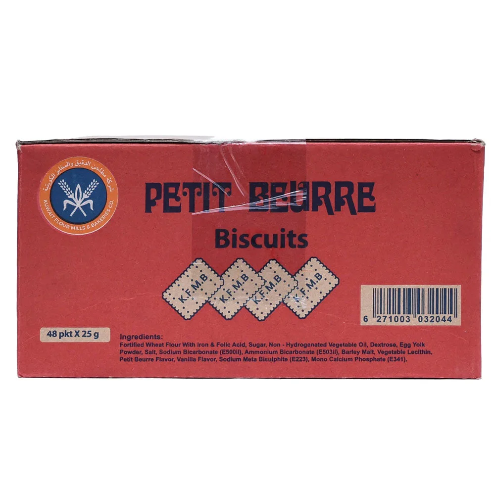 KFM Petit Beurre Biscuits 48 x 25 g