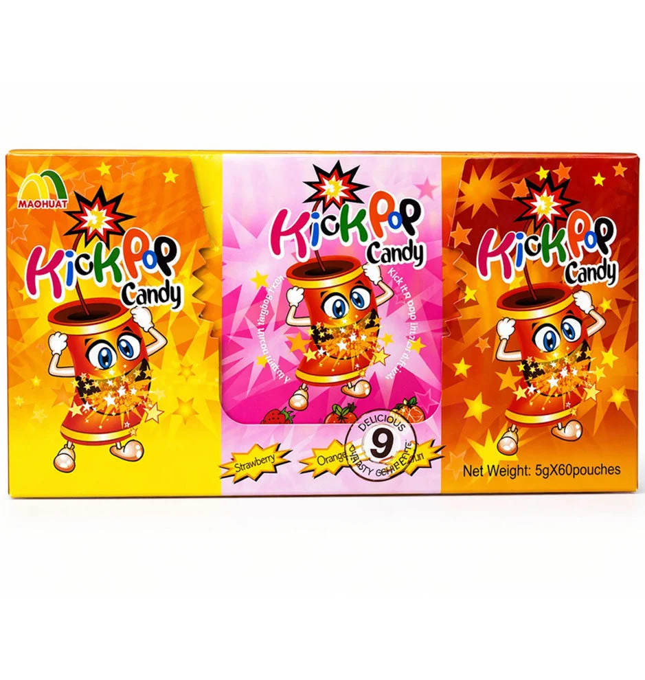 Kick Pop Candy Crackling Candy 5g x 60pcs