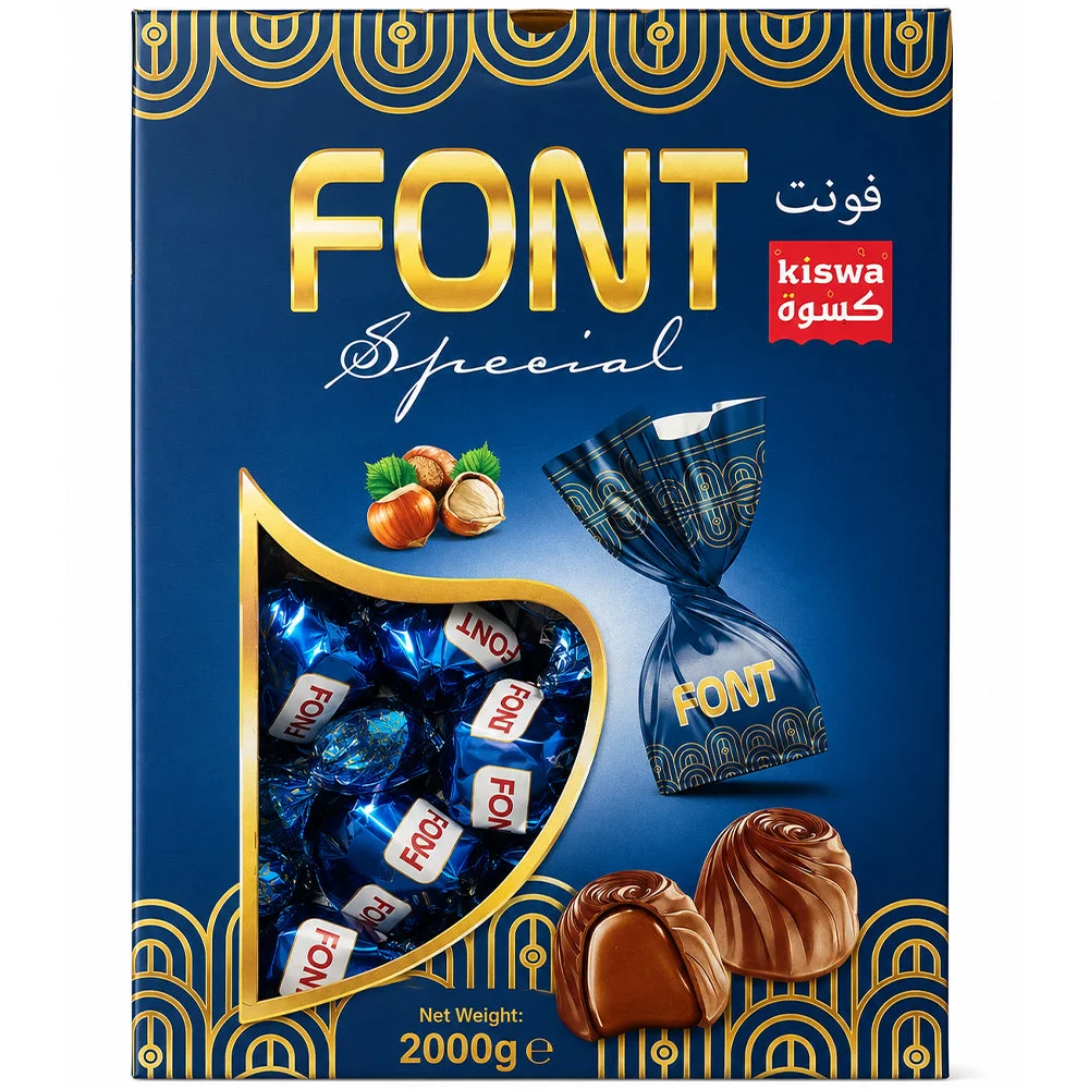 Kiswa Font Special Compound Chocolate 2000g