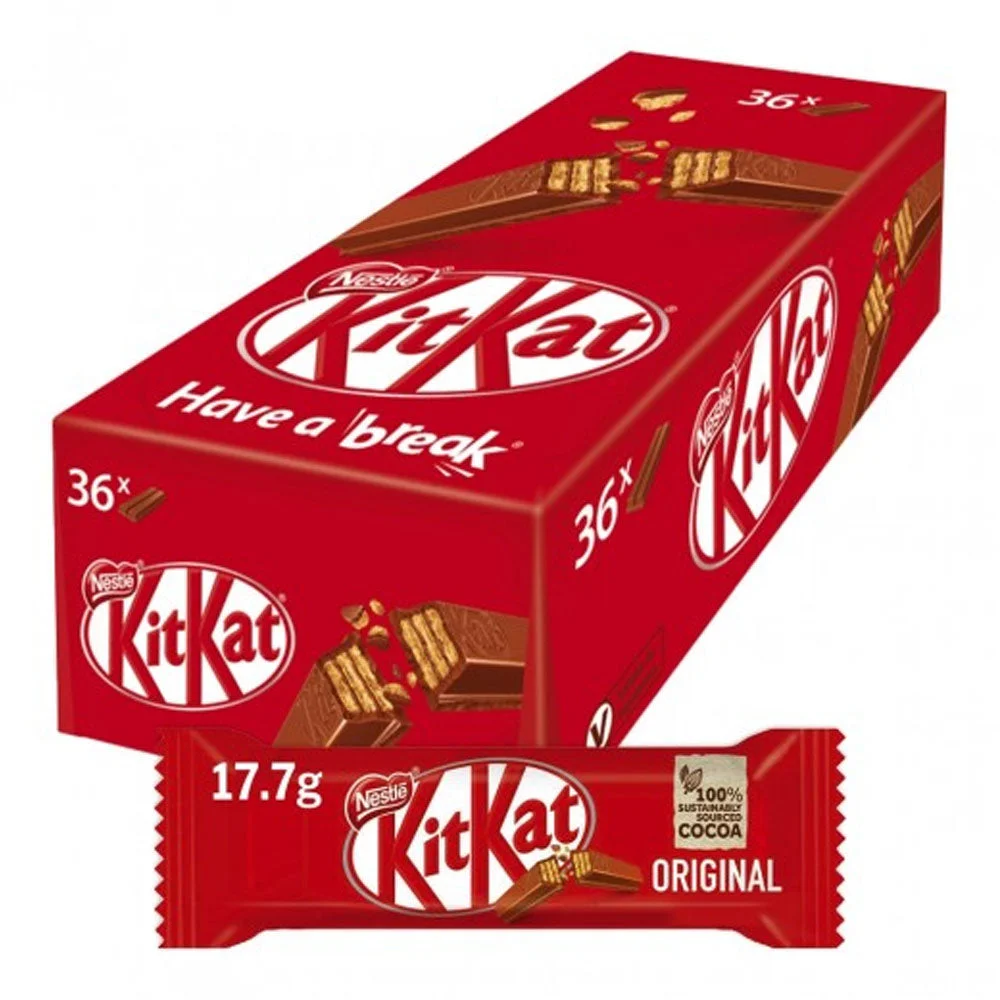 KitKat Milk Chocolate Wafer Bars 36 x 17.7g