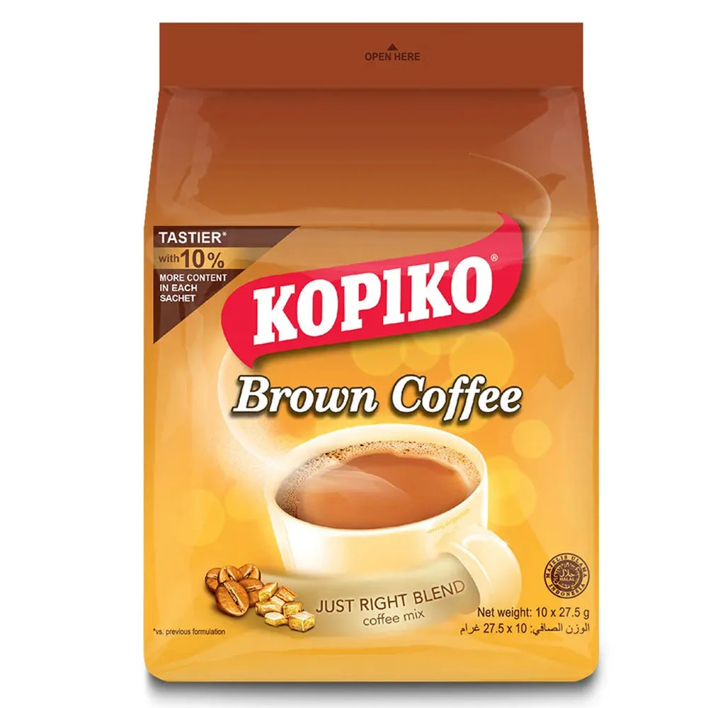 Kopiko Brown Coffee Mix 10 × 27.5g