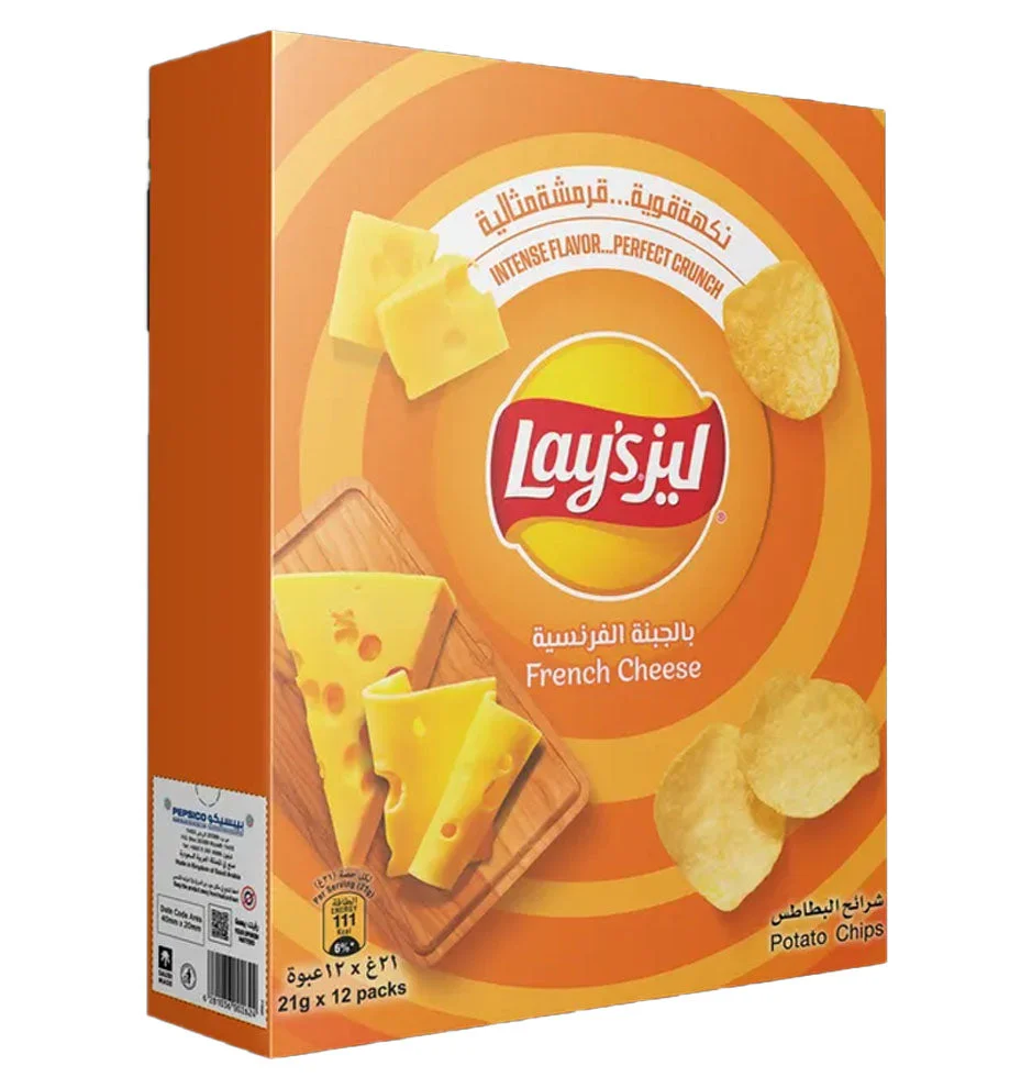 Lays French Cheese Chips 21g x 12pcs