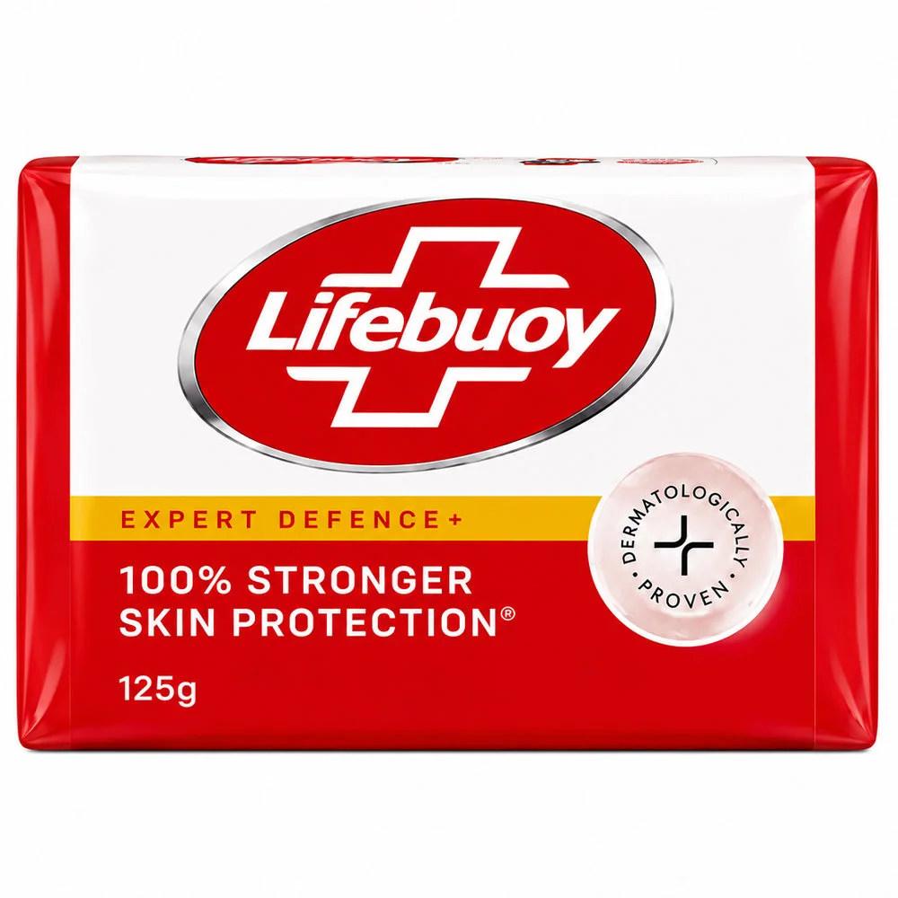 Lifebuoy Expert Defence+ Antibacterial Soap 125g