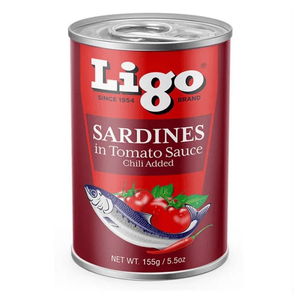 Ligo Sardines in Tomato Sauce Hot 155g
