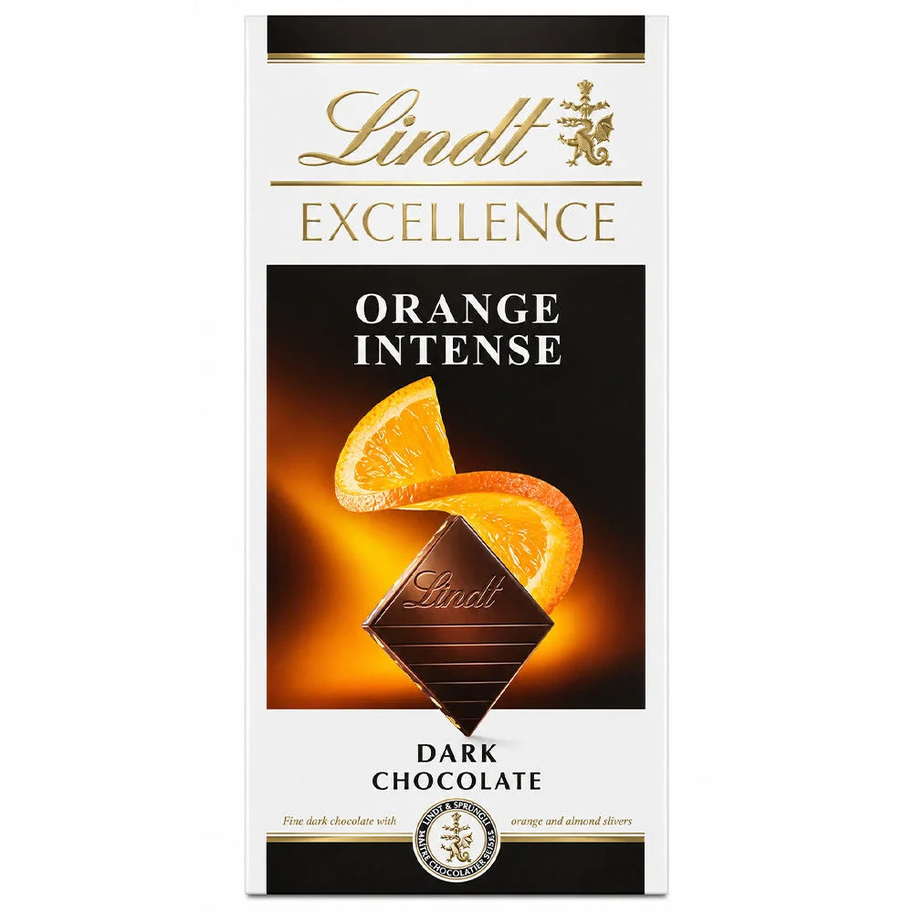 Lindt Excellence Orange Intense Dark Chocolate 100g