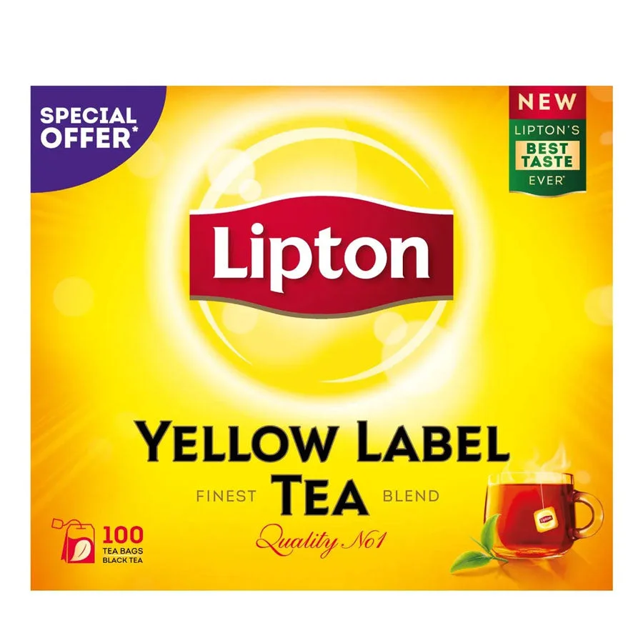 Lipton Yellow Label Tea 100 Bags