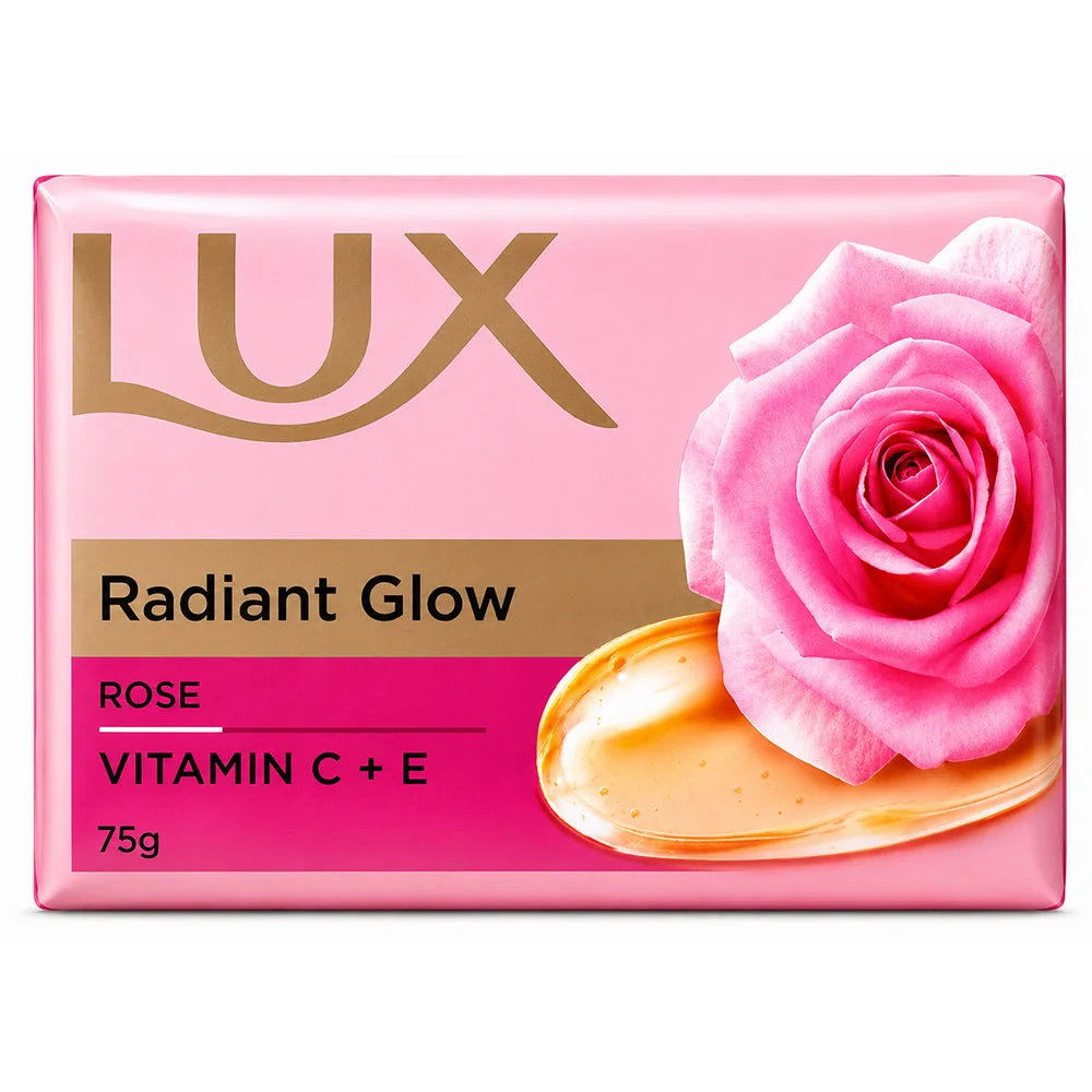 Lux Radiant Glow Rose Soap 75g