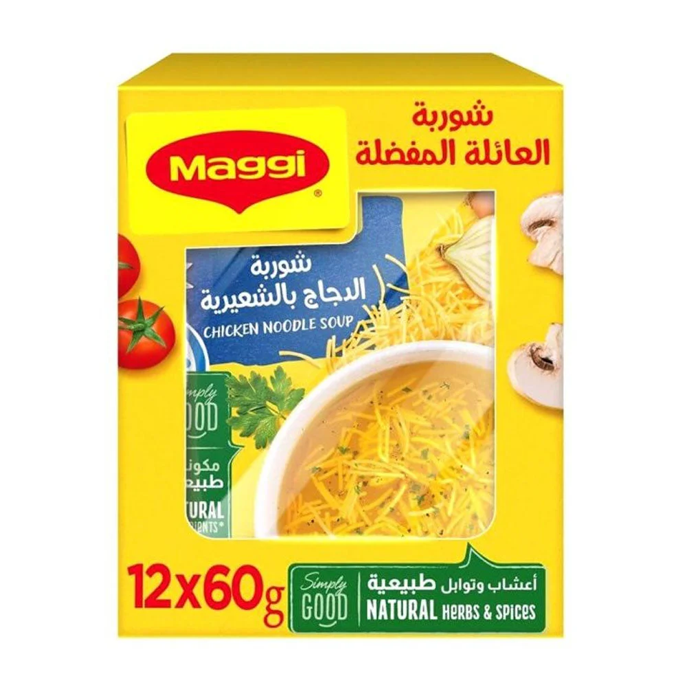 Maggi Chicken Noodles Soup 12 × 60g