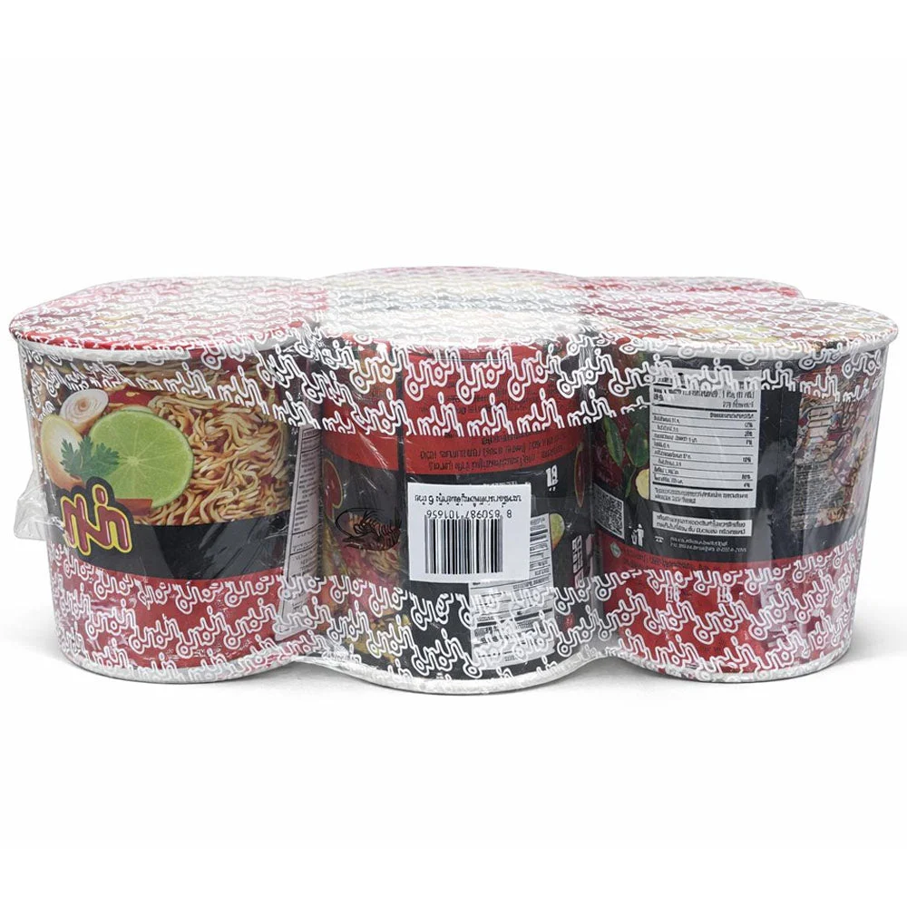 Mama Shrimp Instant Noodles Cups 60g x 6pcs