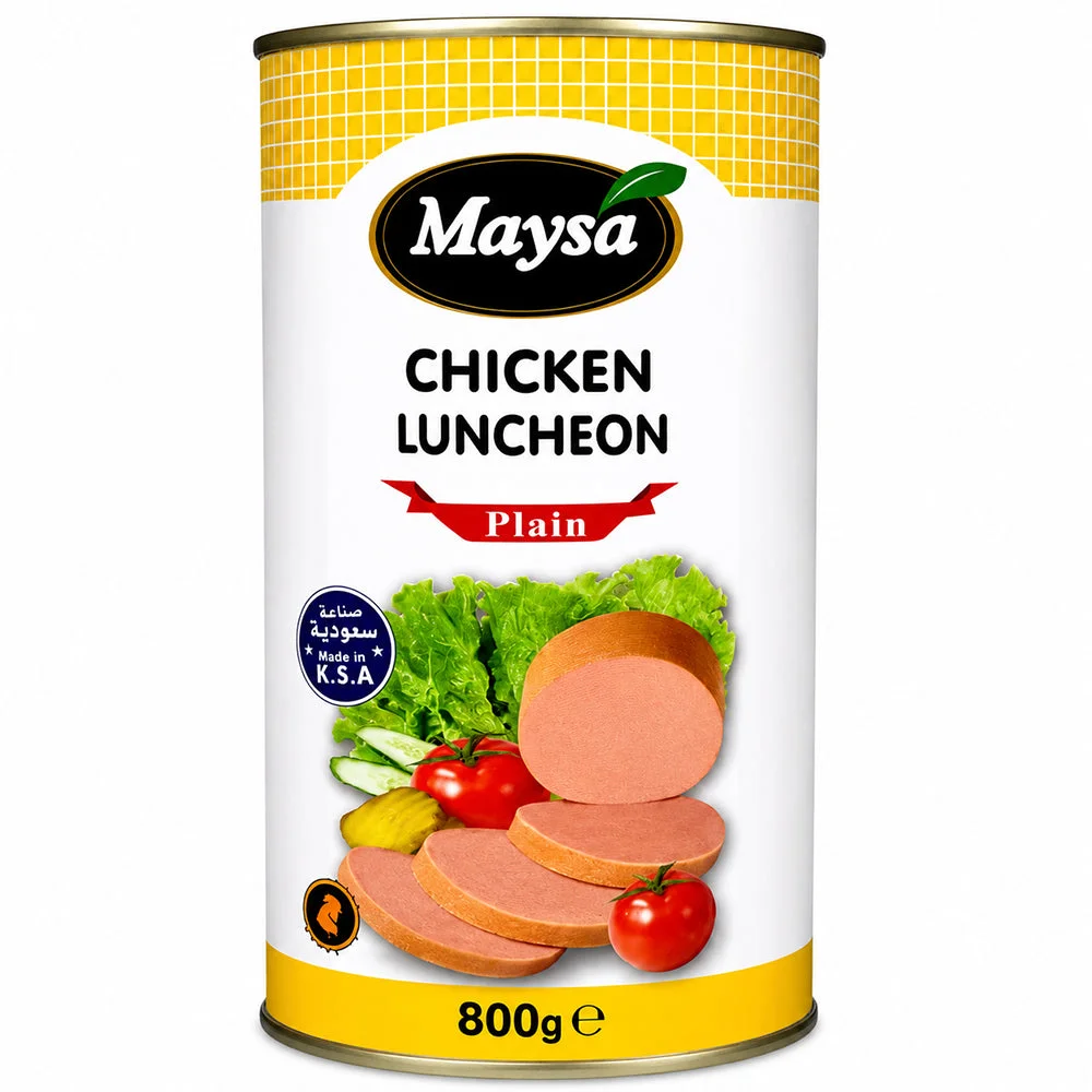 Maysa Chicken Luncheon Plain 800g