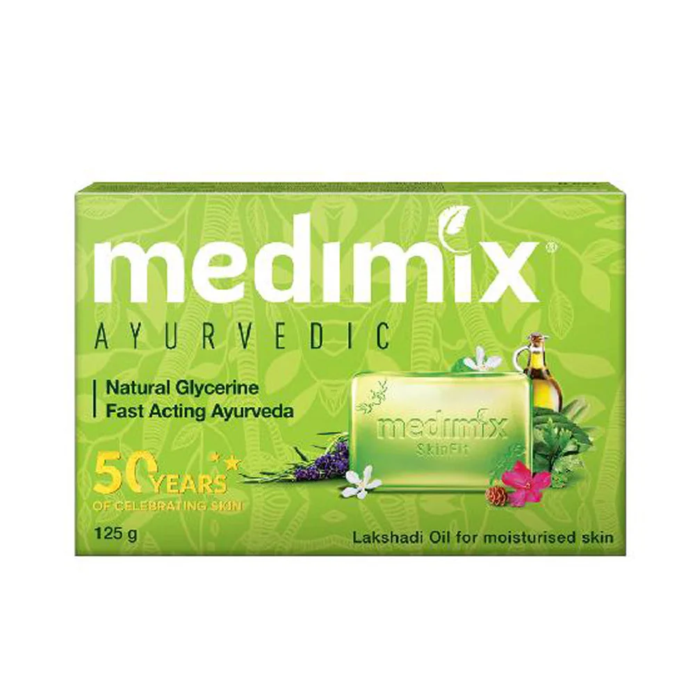 Medimix Ayurvedic Natural Glycerine Soap - 125g