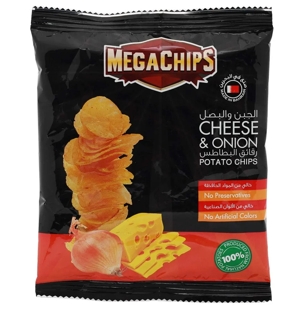 Mega Potato Chips Cheese & Onion 22 x 13g