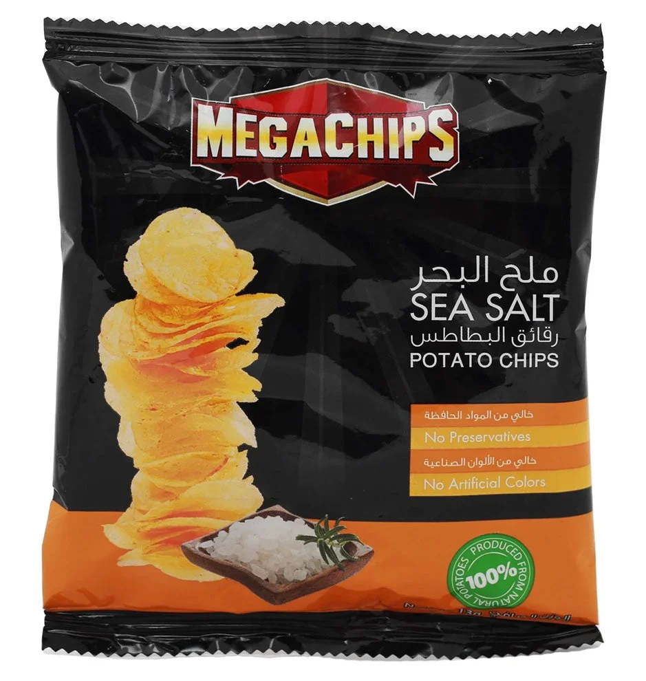 Mega Potato Chips Sea Salt 22 x 13g
