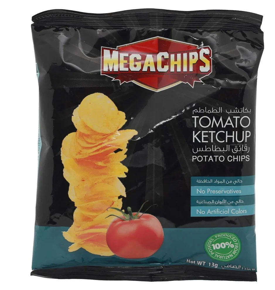 Mega Potato Chips Tomato Ketchup 22 x 13g