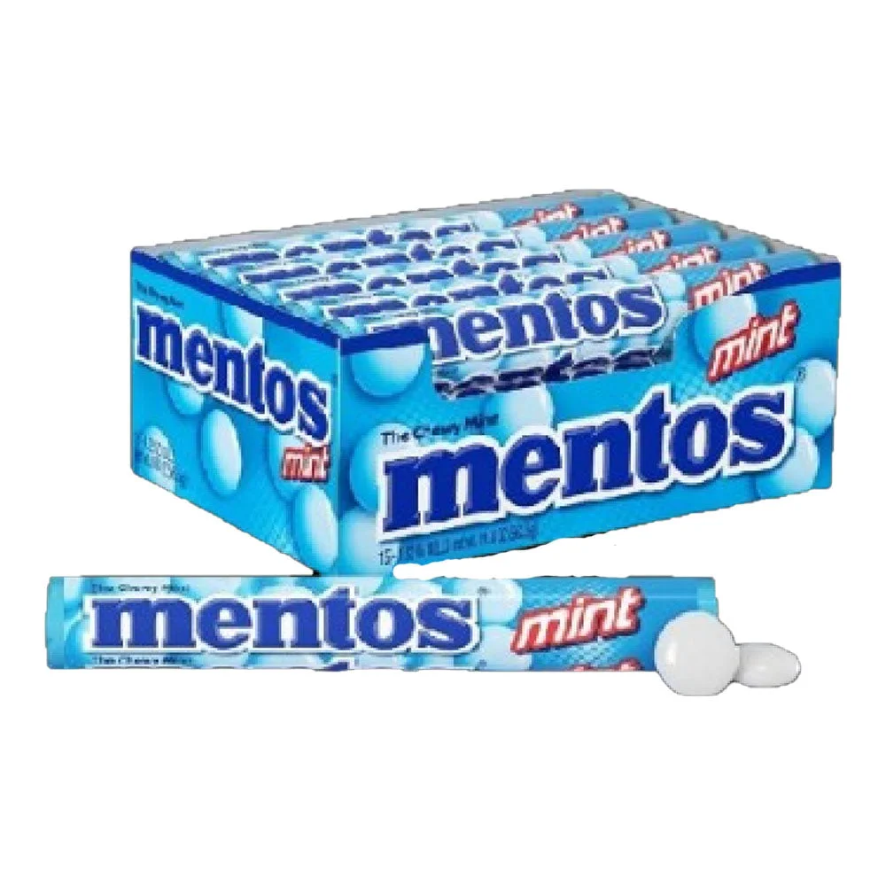 Mentos Mint Candy Rolls 24 × 29g