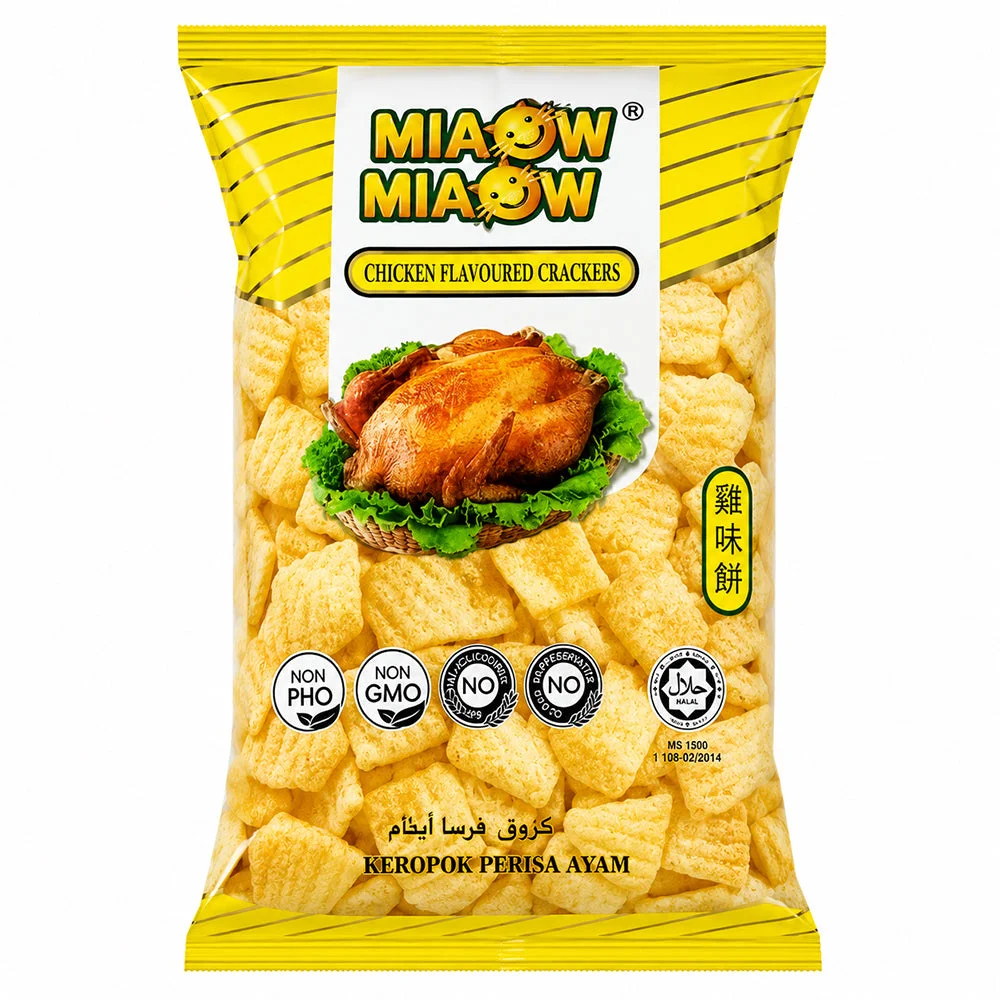 Miaow Miaow Chicken Flavoured Crackers 10 x 50g
