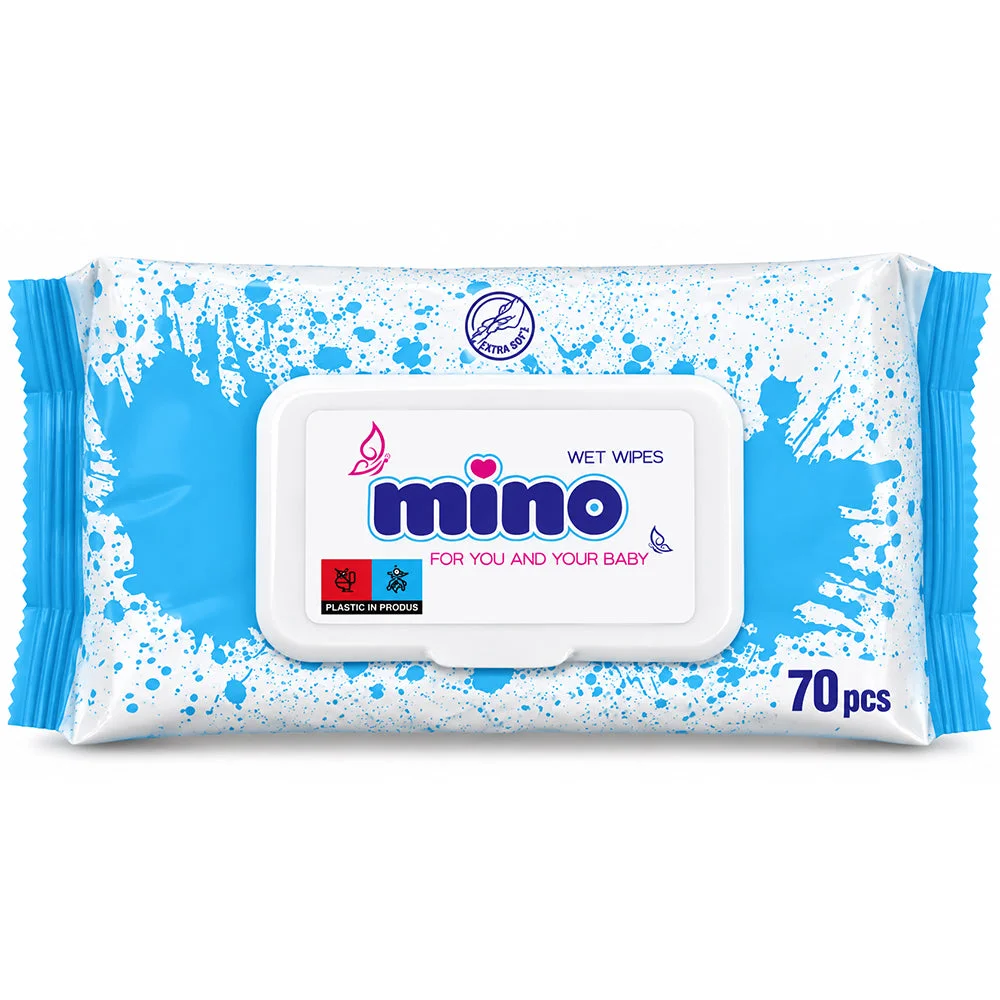 Mimo Soft Wet Wipes for You and Your Baby 70 Pieces