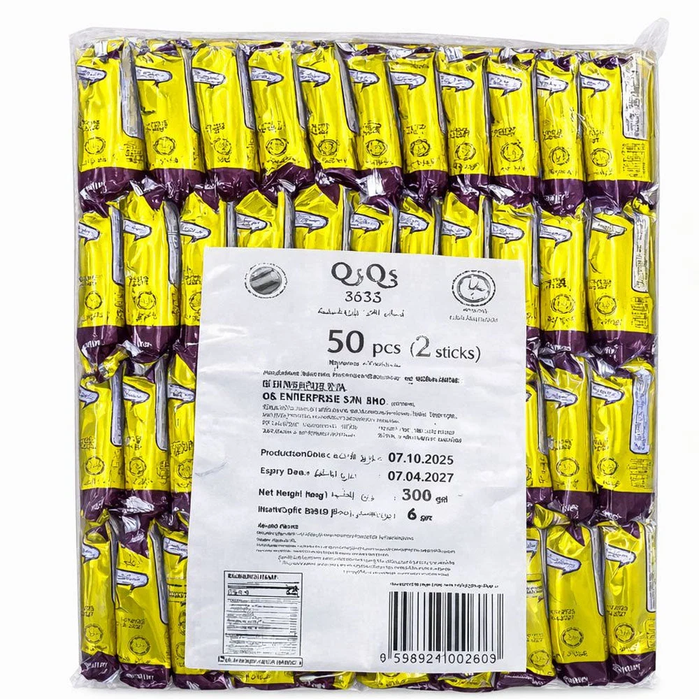 Mini Corn Sticks Snack 50 Pcs (6g x 50)