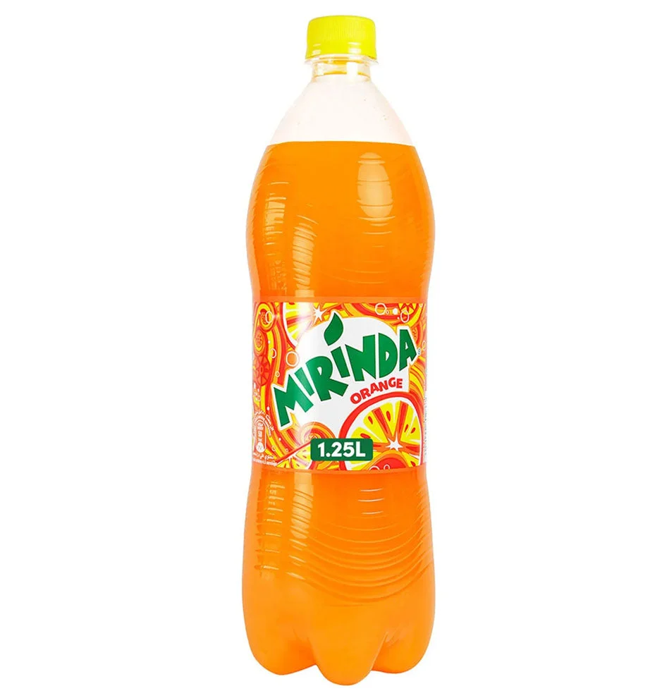 Mirinda Orange Soft Drink Bottle 1.25L