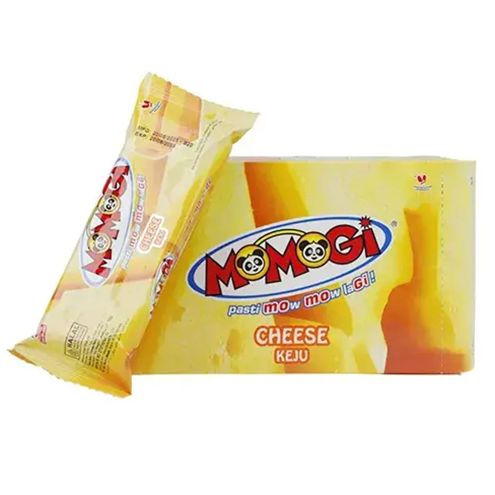 Momogi Cheese Flavored Crunchy Corn Sticks 10 × 12g