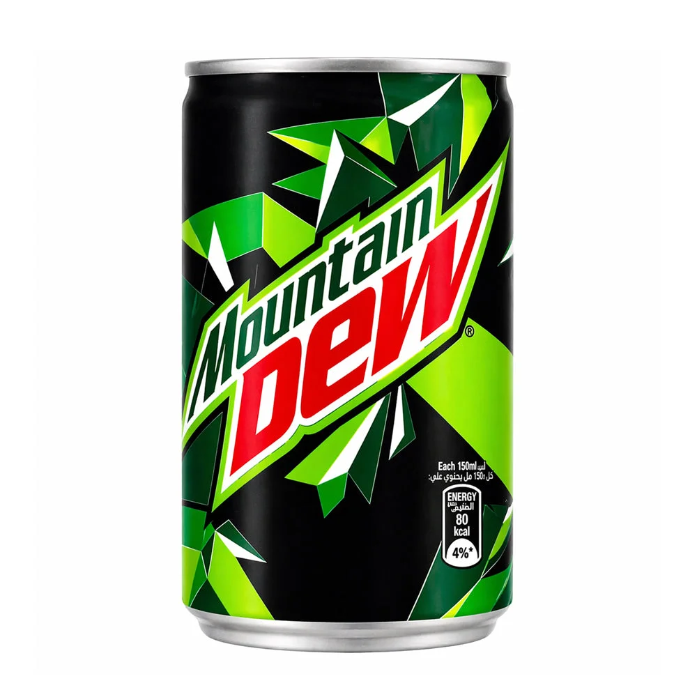 Mountain Dew Soft Drink 150ml